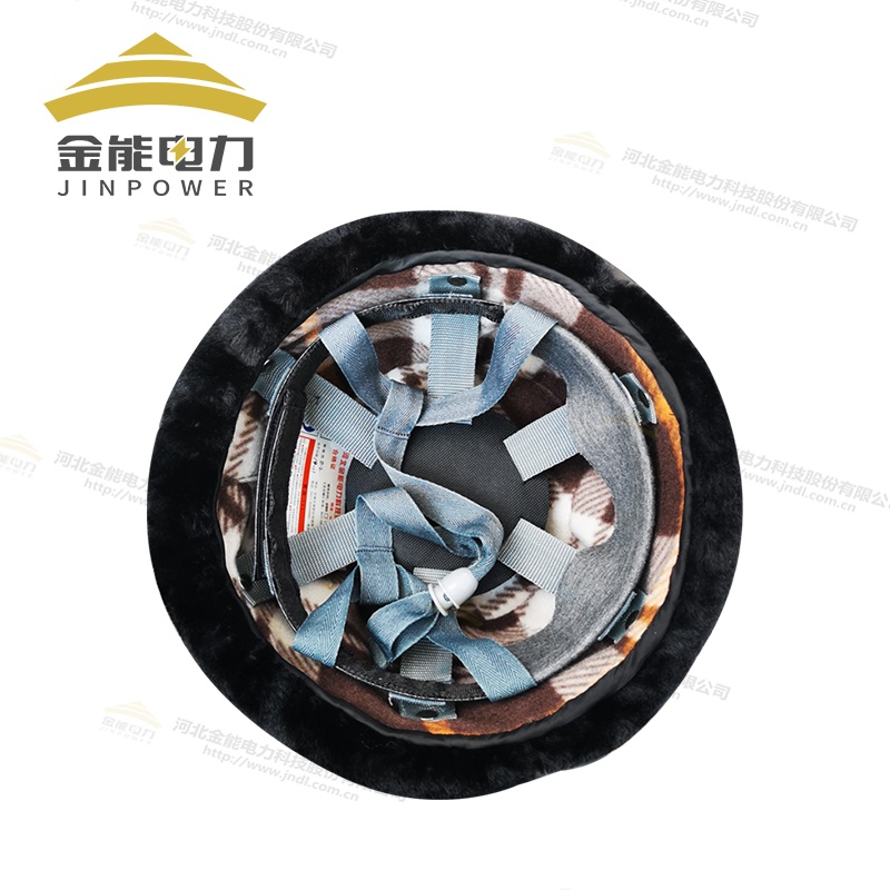 冬季保暖仿羊剪絨棉質(zhì)安全帽